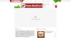 Desktop Screenshot of phytomedicare.com